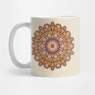 Neon Mandala #12 - Gold Mug